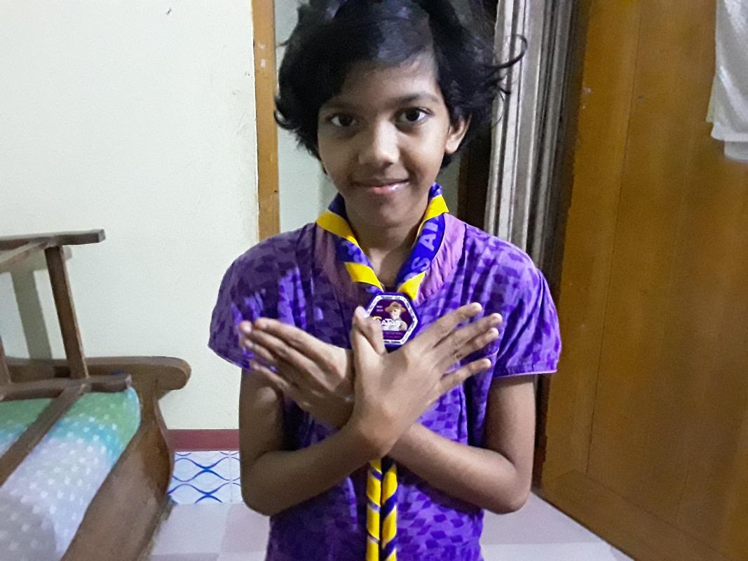 International Peace Day Celebration By Cub Scout Ramisha Armin Pritee