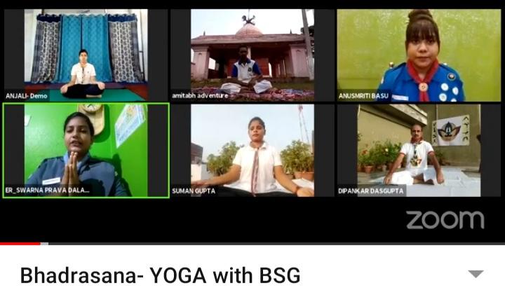 CG:-02(YOGA WITH BSG)13/10/2020