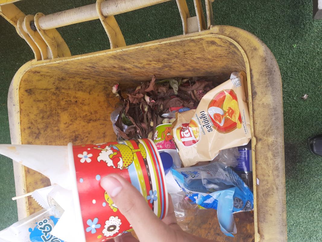 ทิ้งขยะ