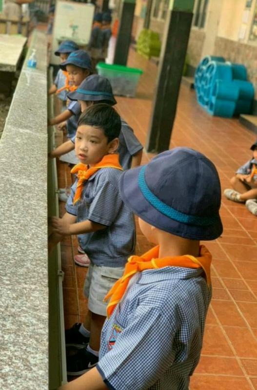 จิตอาสาสอนล้างมือให้ถูกวิธี