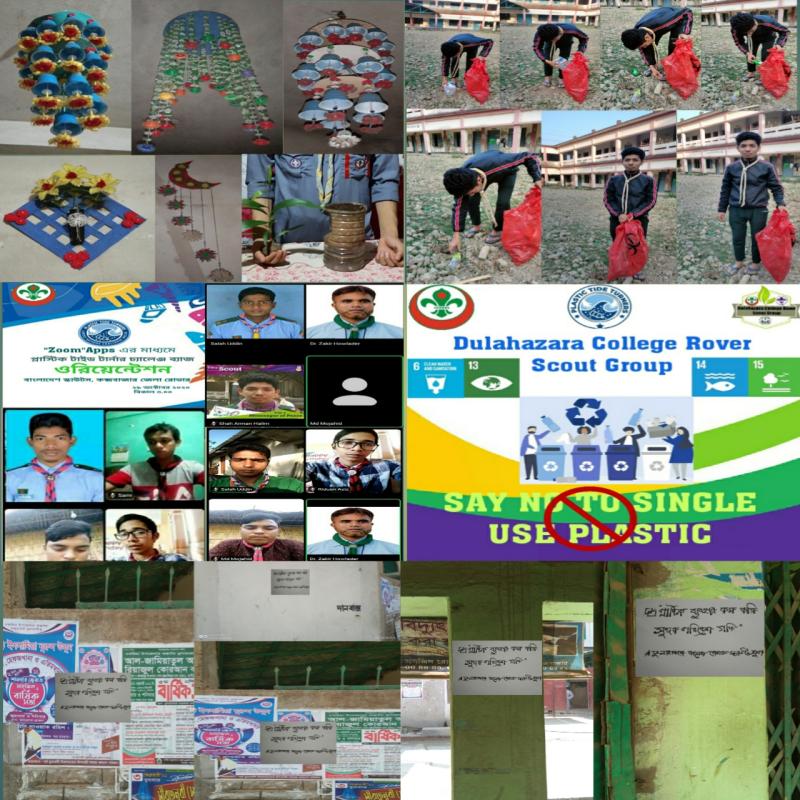 Plastic Tide Turners challenge Badge. 