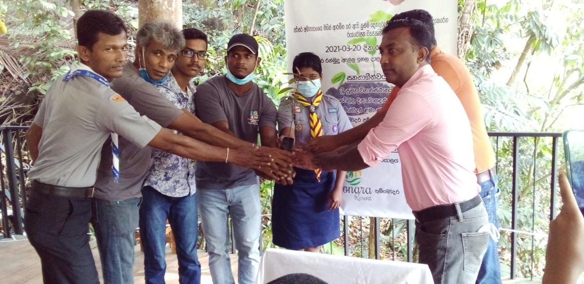 Tree Planting Campaign at Ranmudda aria Thummodara..