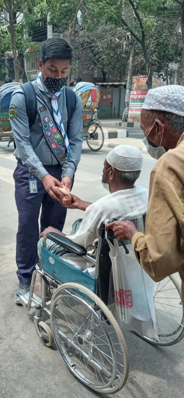 খাদ্য বিতরণ কর্মসূচি