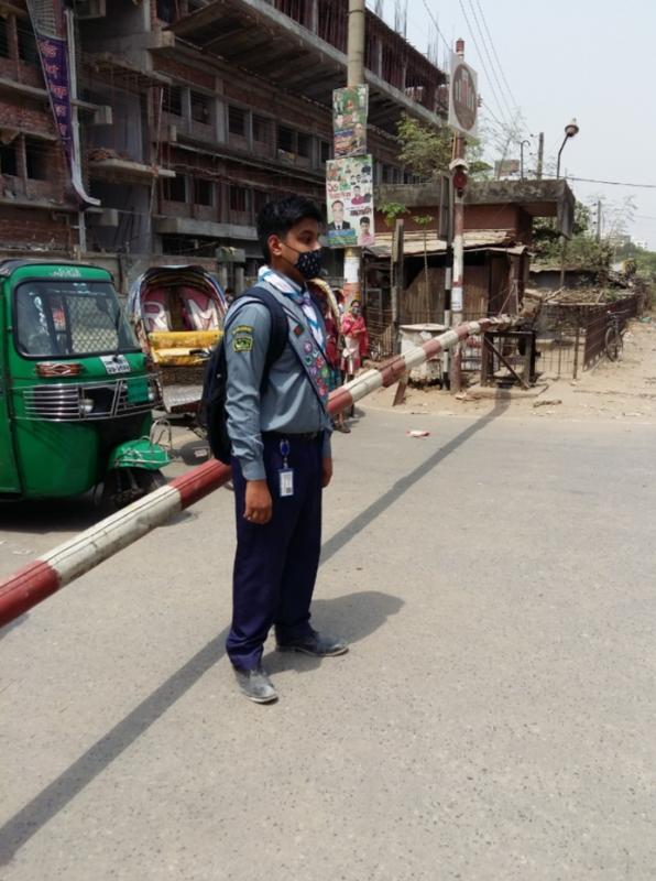 ট্রাফিক সাপ্তাহ পালন 