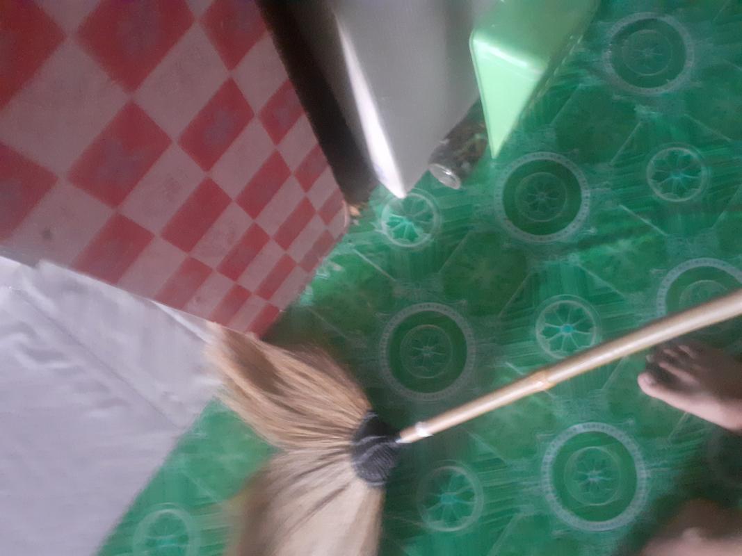 กวาดบ้าน