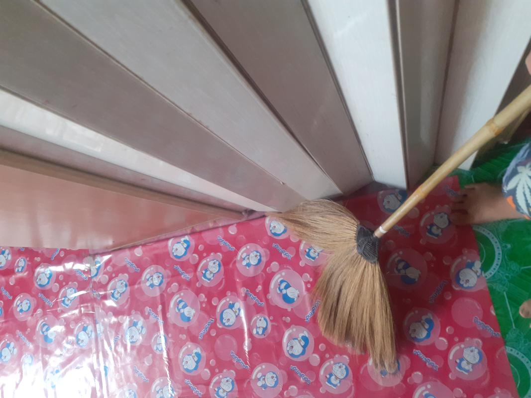 กวาดพื้น