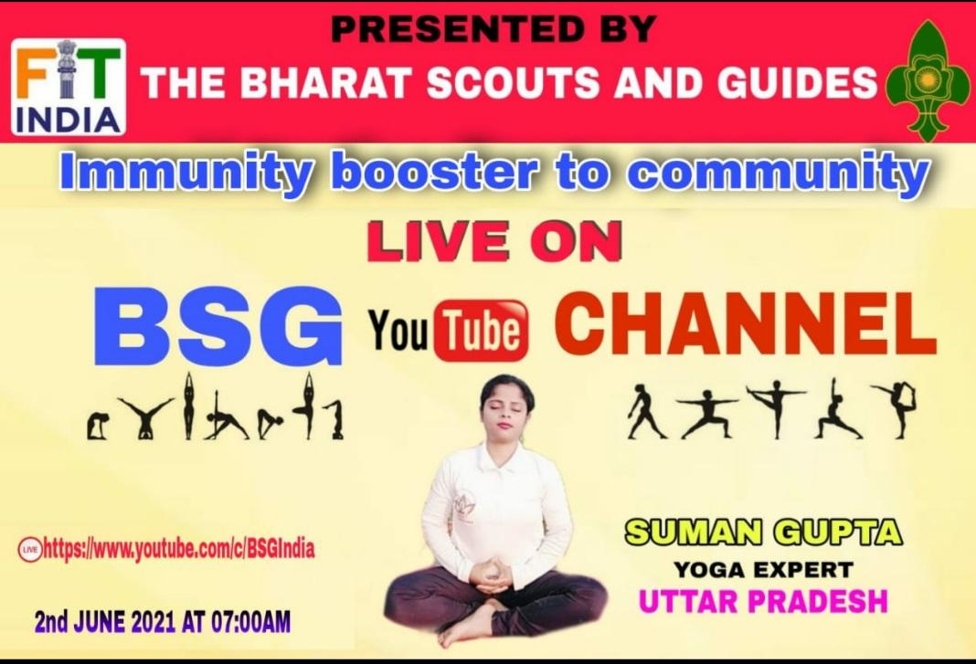 Yoga with BSG immunity Booster community Episode-124