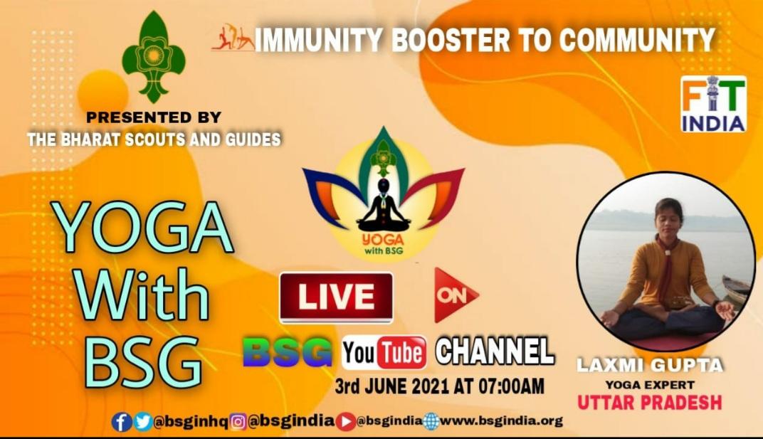 Yoga with BSG immunity Booster community Episode-125
