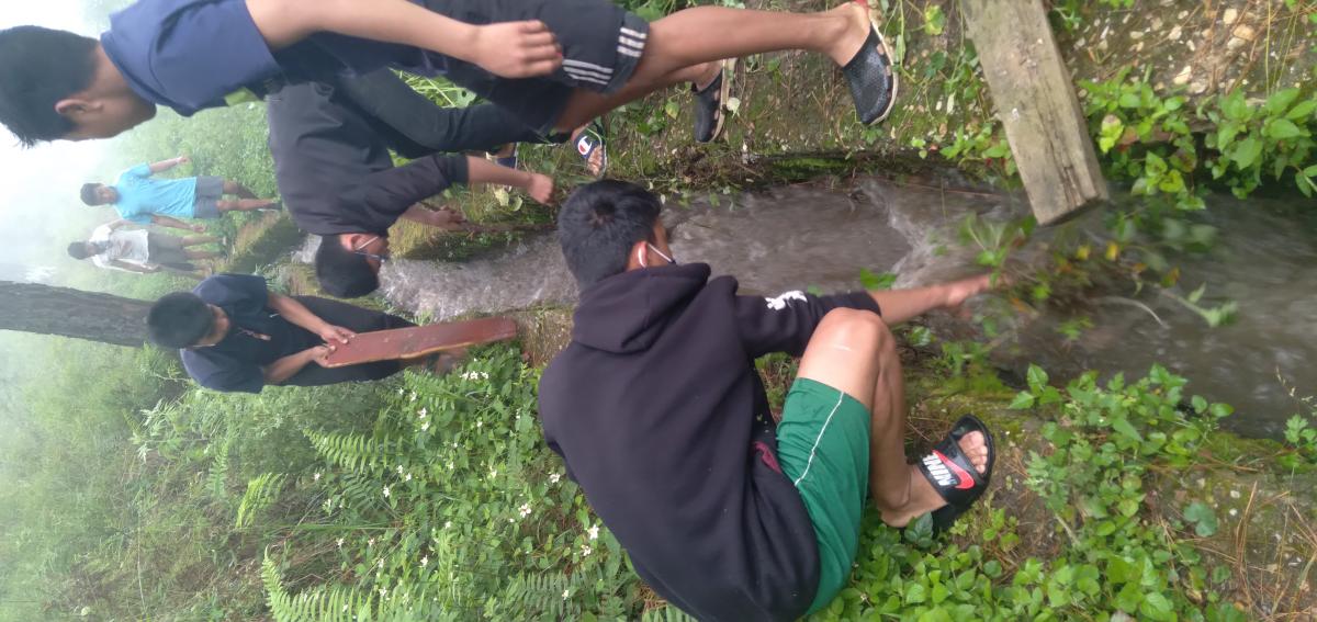 Cleaning channel  for farmer