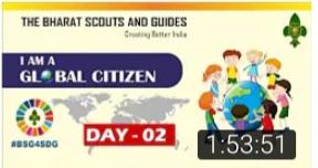 "I AM GLOBAL CITIZEN" SECOND DAY REPORT