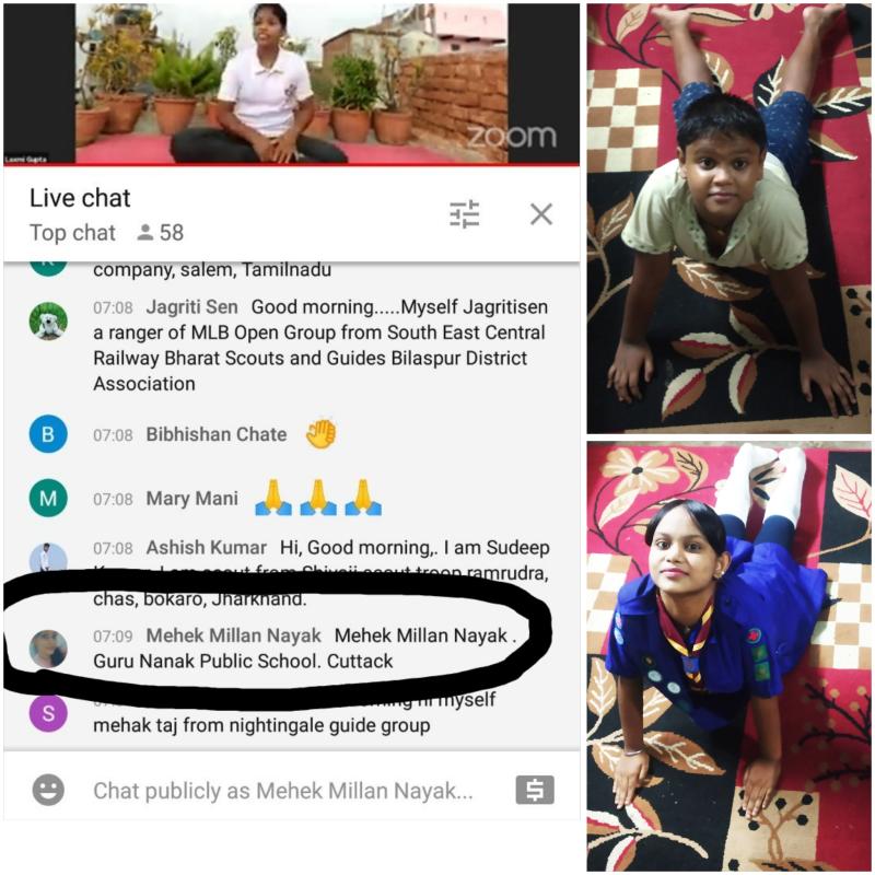 Sankalp2.0 .. Yoga with Bsg