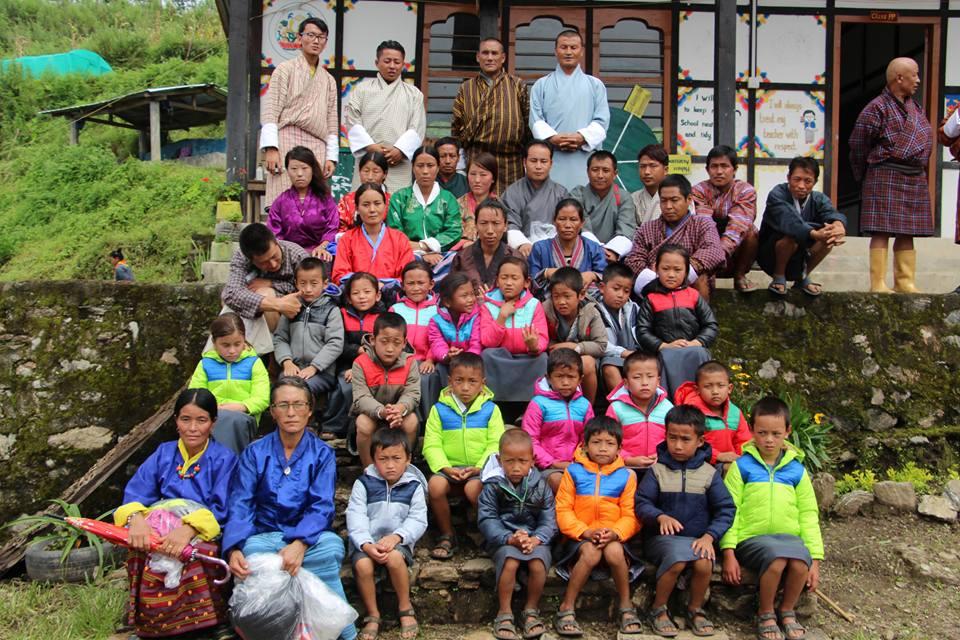 WINTER JECKET FOR STUDENTS OF CHONGZHU PRY SCHOOL