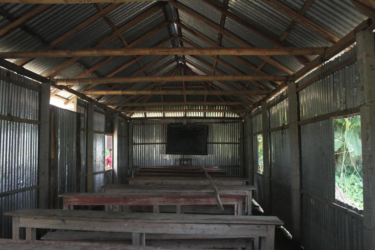 Sebabratee help to build a school on Khasherchar,Kurigram,Bangladesh 