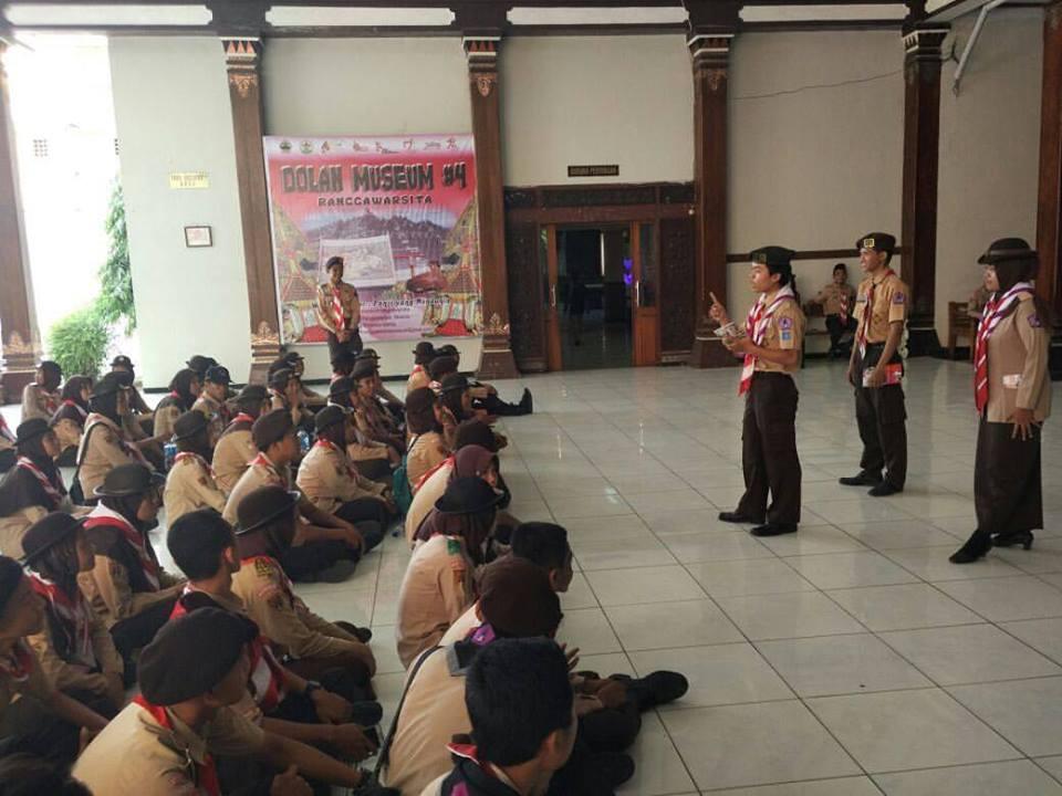 Latihan bersama Saka Pariwisata Demak dan Kota Semarang