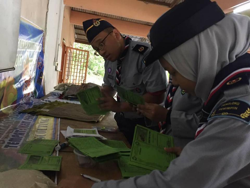 Petugas Perkhemahan Skim Lencana PKK Melaka