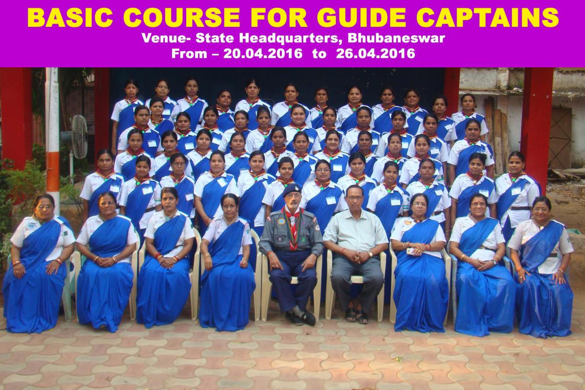 BASIC TRAINING COURSE FOR GUIDECAPTAINS