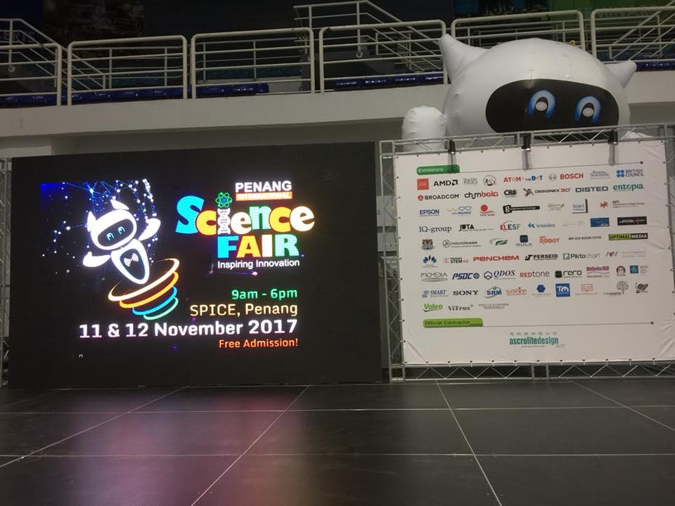 Volunteer for Penang International Science Fair (PISF) 2017