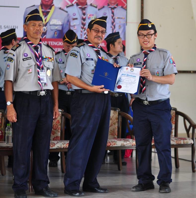 BP Award and Wood Badge Award