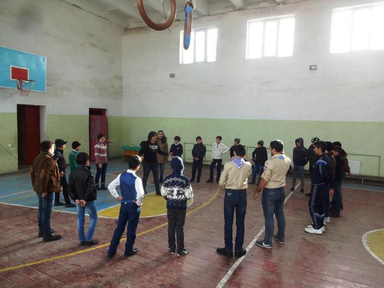 First meeting of new Scout Troop "Mughan" of the Scout Group "Mubarizlar" was held.