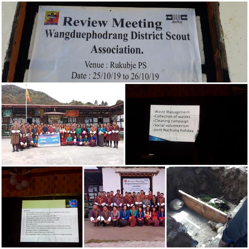 Scout Conference and waste management
