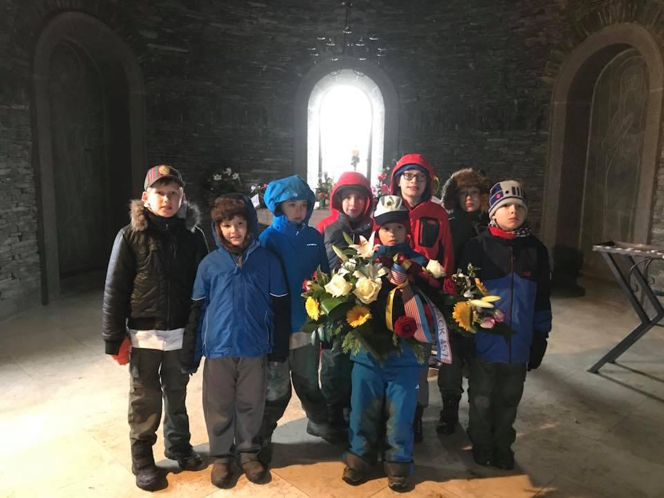 Scouts Remember a Moment in Time to Build a Better Future