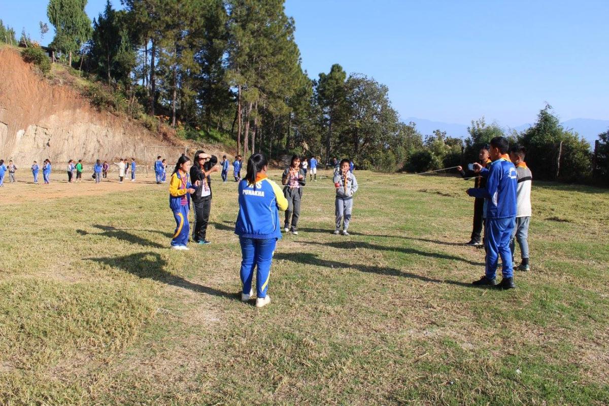 1st Dzongkhag Nazhoen Scouts Spiritual Happiness Camp