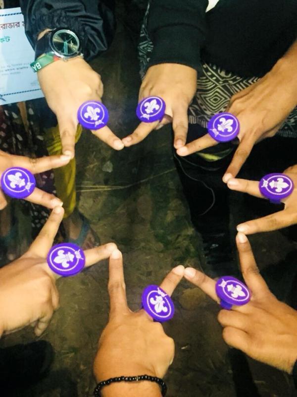 Rover Moot : 18th Regional Moot 2017 Bangladesh. Samatat Girl In Rovers!