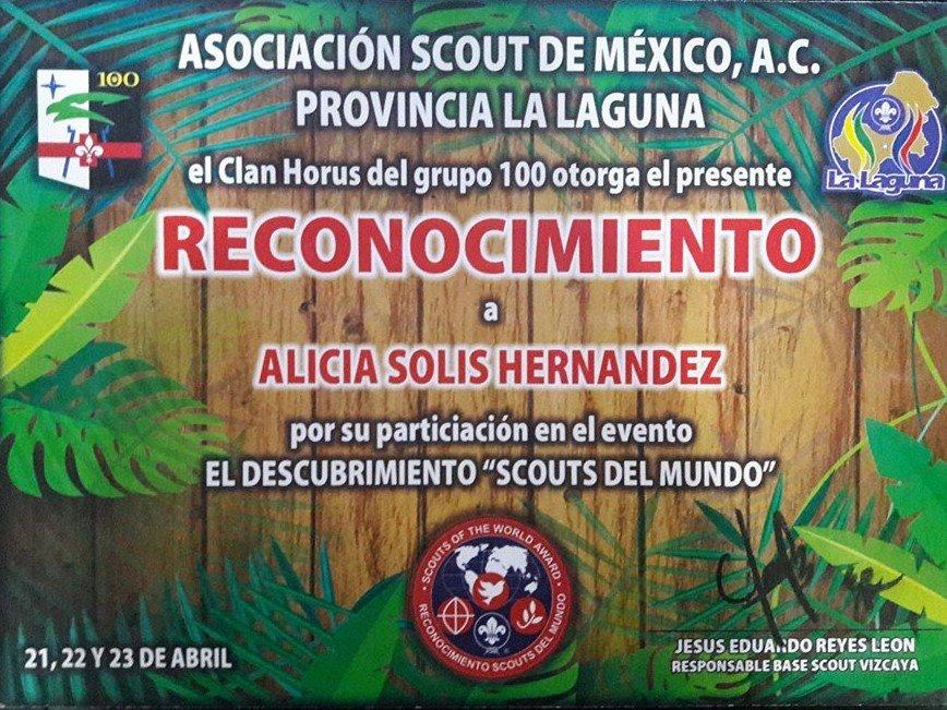Descubrimiento Scout del Mundo, Base Vizcaya Provincia La Laguna