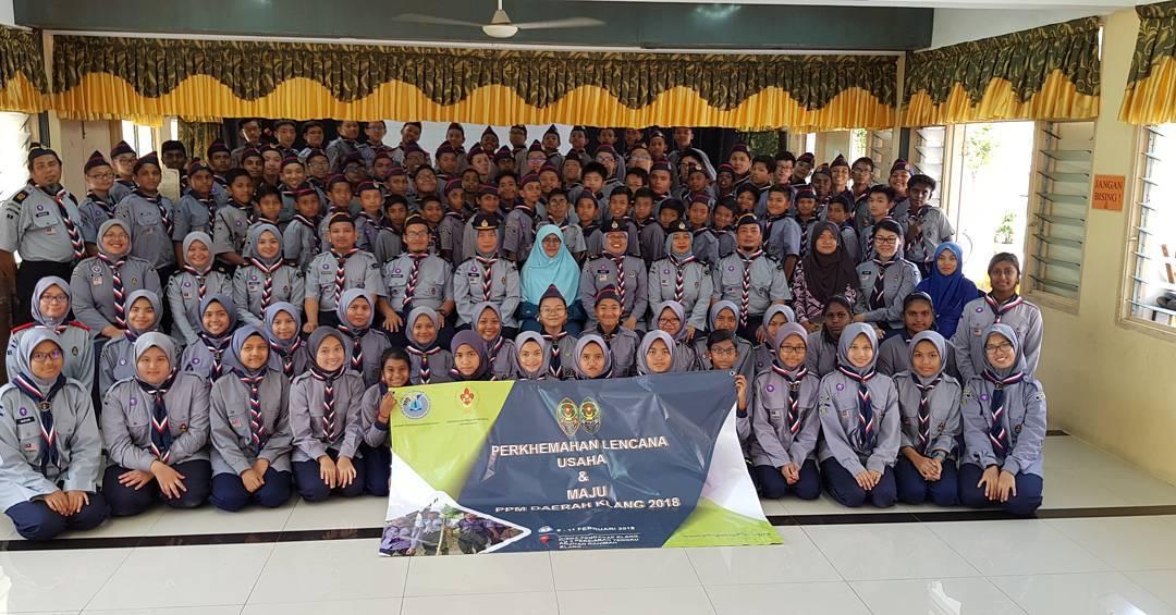 perkhemahan lencana usaha dan maju ppm klang