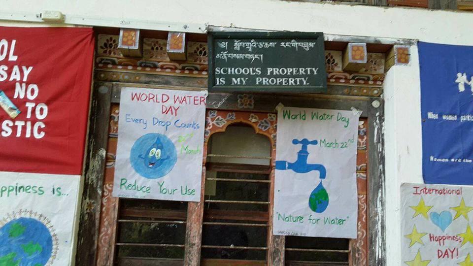 Celebration of World water Day on 22nd March 2018