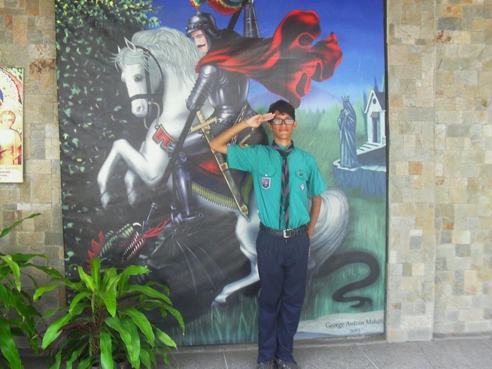 Servicio en la capilla del perpetuo socorro