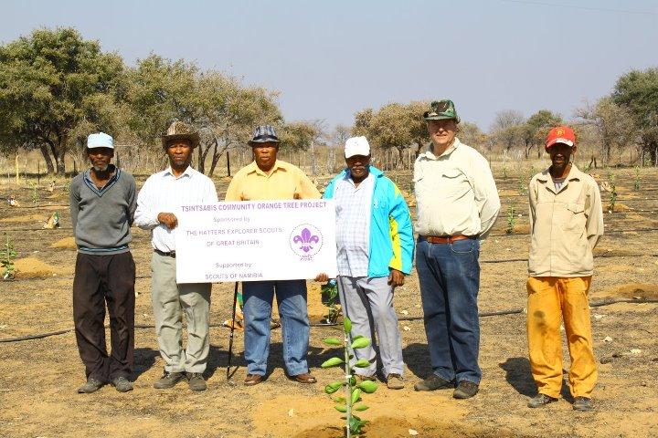 Tsintsabis Orange Tree Project 2014