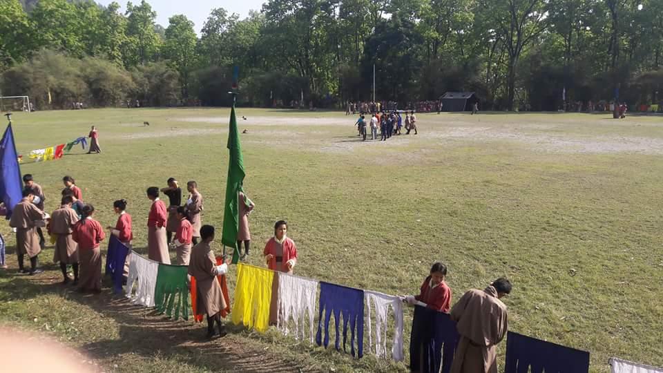 Sports day preparation