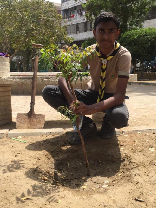Isna Asheri Scout's One Scout One Tree Project ~ 2nd Plantation Drive