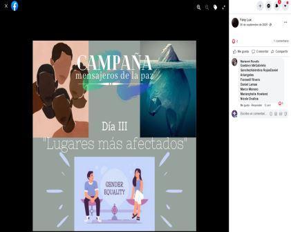  Campaña Mensajeros de la Paz Generando conciencia