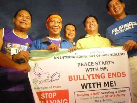 Takbong Laging Handa (the BSP Centennial Fun Run) presents Peace Starts with meBullying Ends with Me