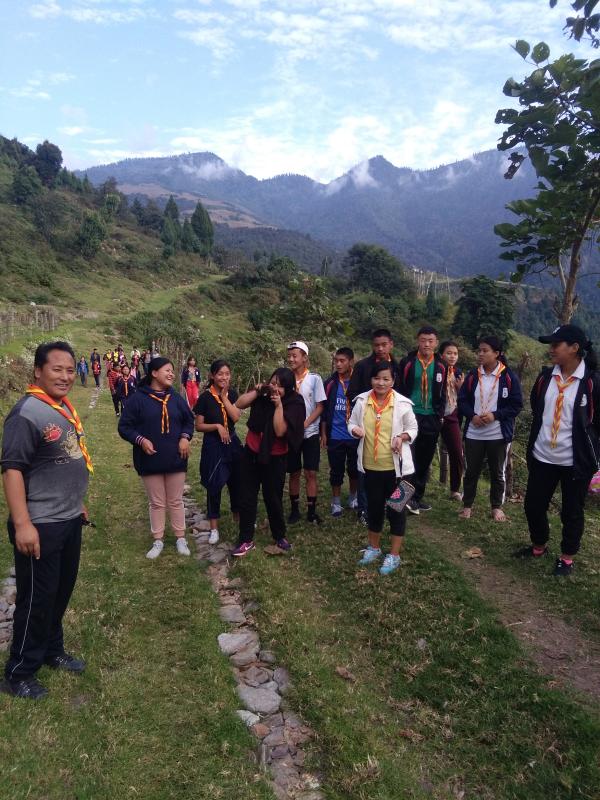 Scout Camping at Chaling PS