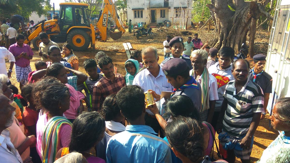 GAJA CYCLONE RELIEF MOVEMENT 2018
