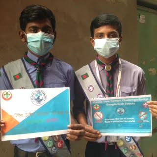 Plastic Tide Tanner Challenge Badge: Early stage