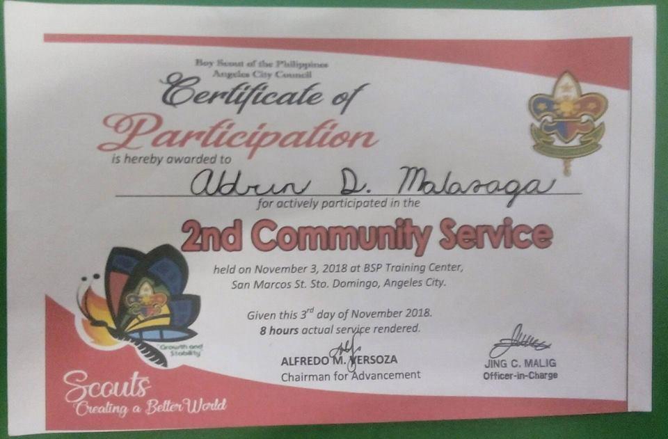 2nd community And Traffic asssistance