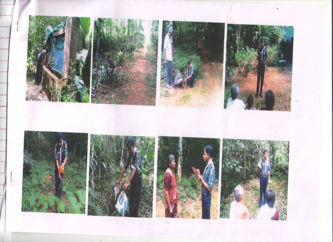 sustained community development project and working