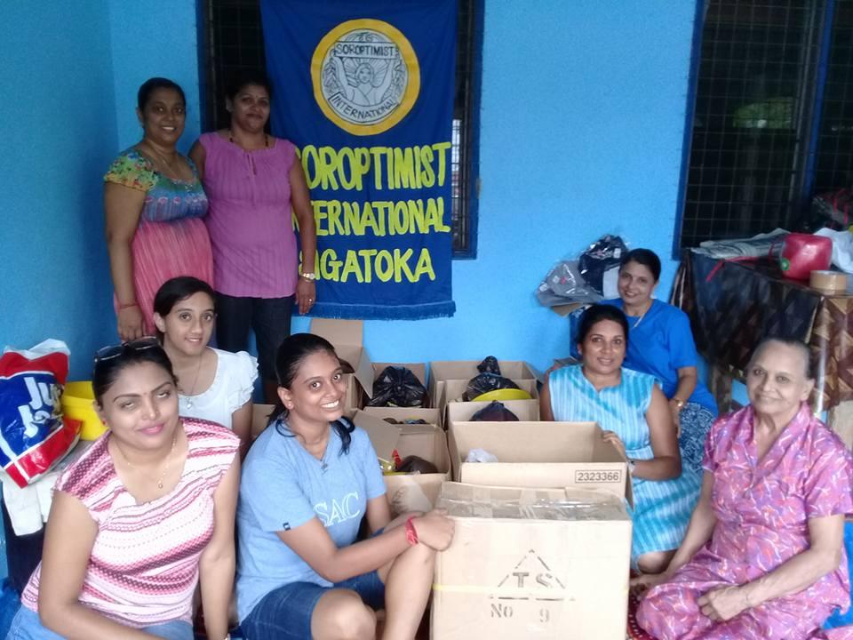 HELPING WITH FLOOD RELIEF