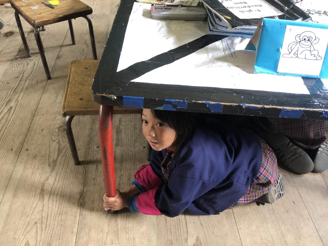 Earthquake mock drill 