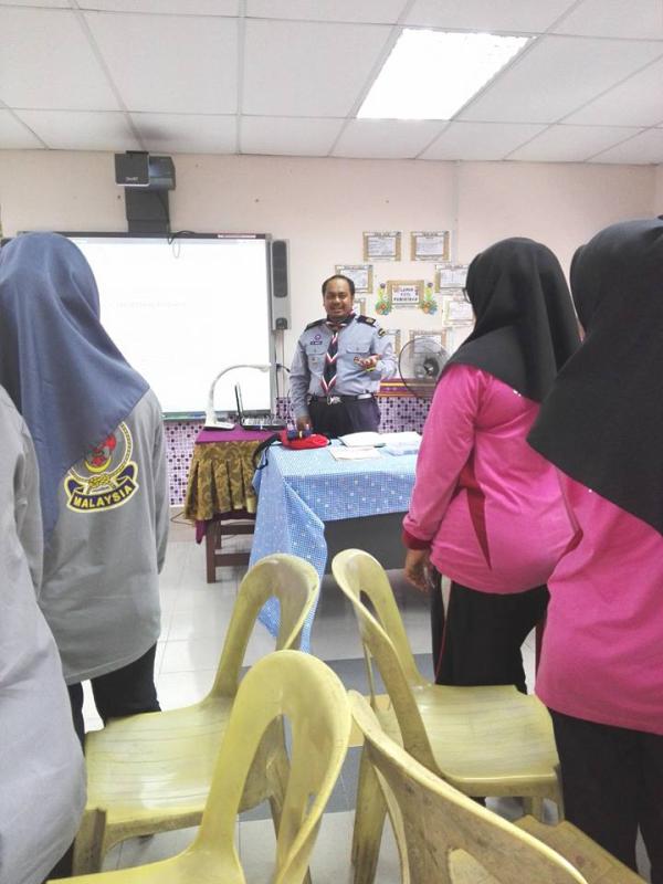 Kem Ujian Lencana Jayadiri Pengakap Remaja SMK Seri Pinang 2018