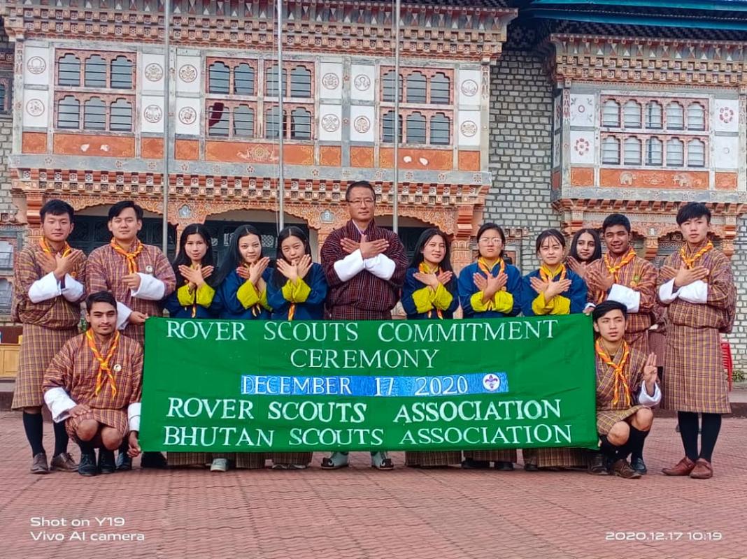 Rover Scout Commitment Ceremony 