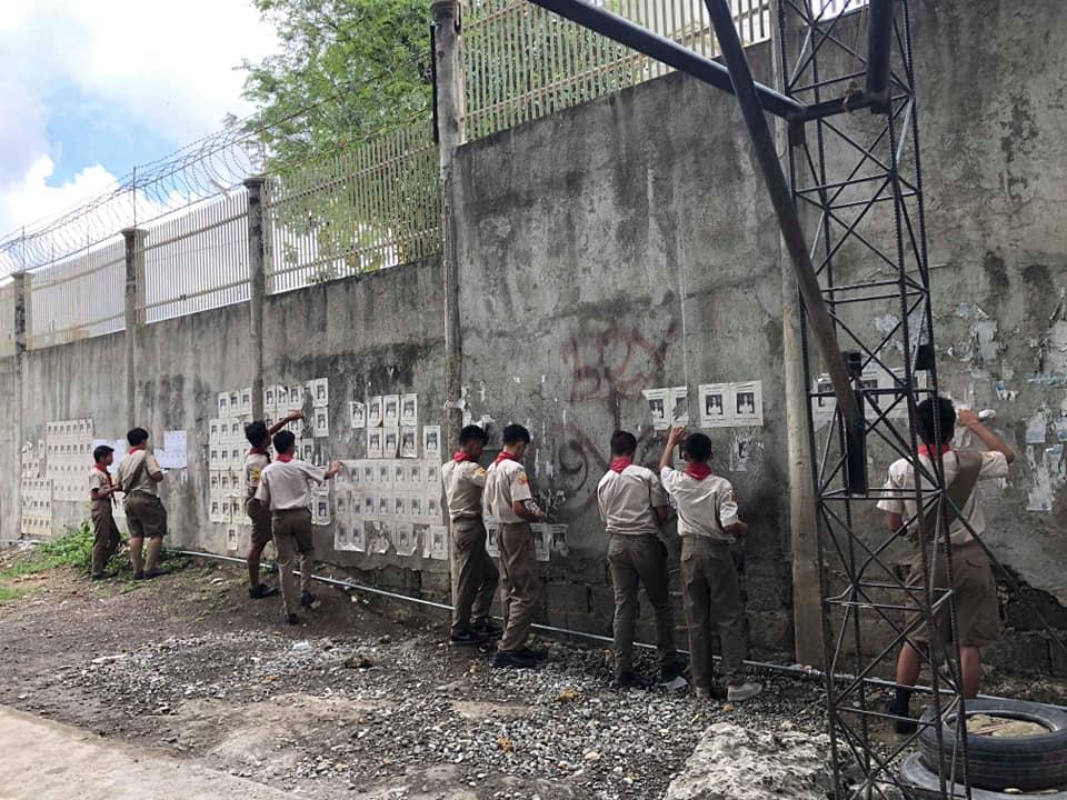 SCOUTS REMOVE ELECTION PARAPHERNALIA | MAY 19