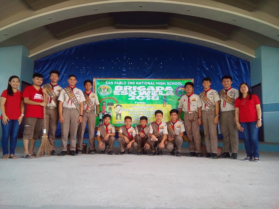 Scouts Support Brigada Eskwela 2018