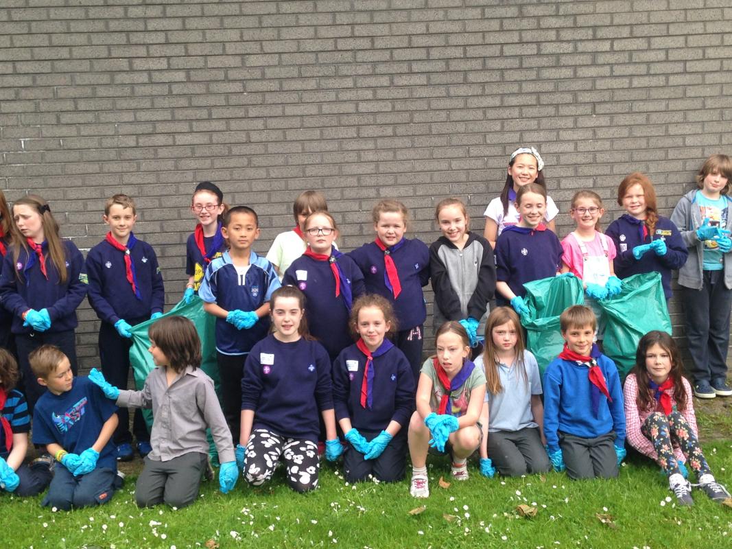 helping in ;our community and enviroment