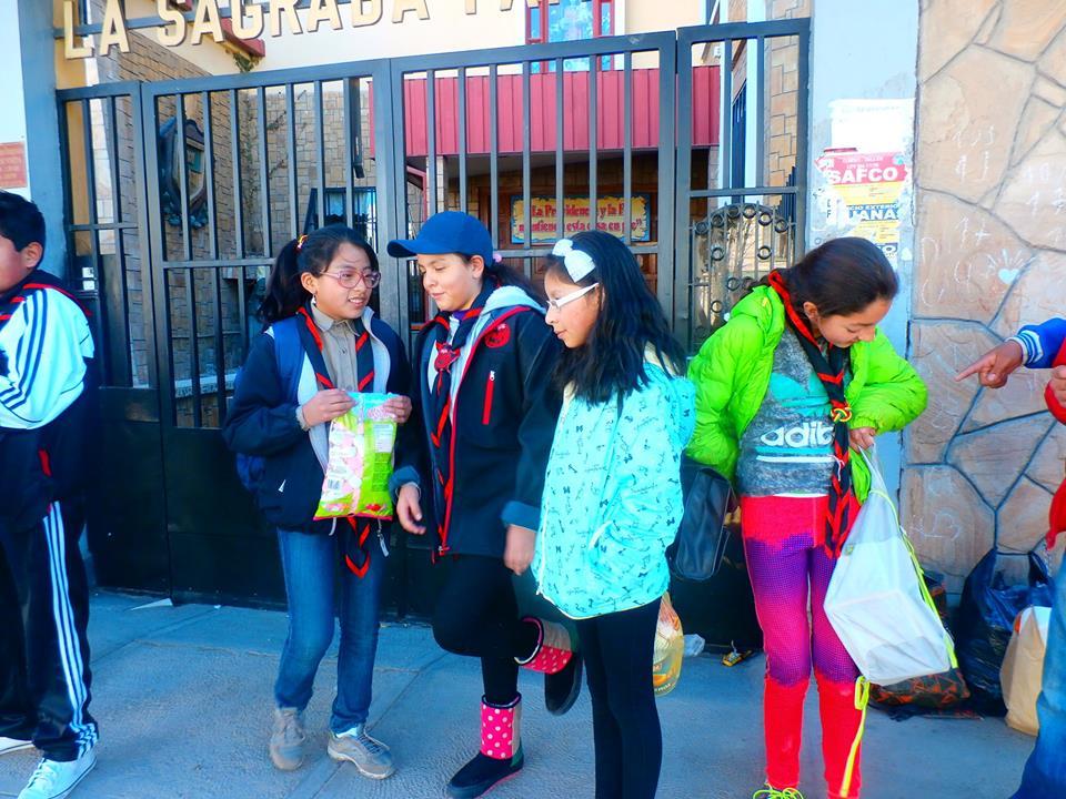 "Visita al Acilo de Ancianos"