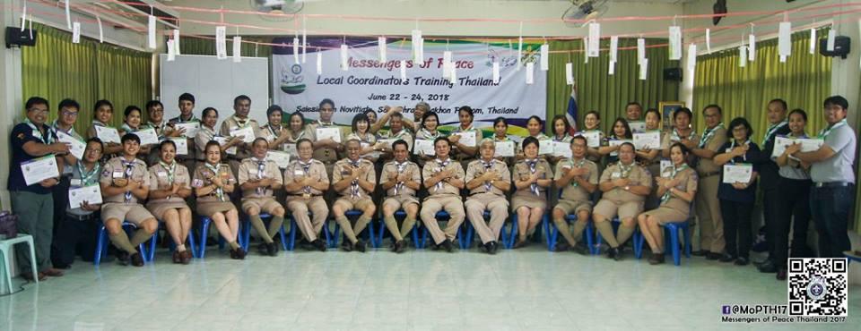 Messengers of Peace Local Coordinators Training, Thailand. 2018
